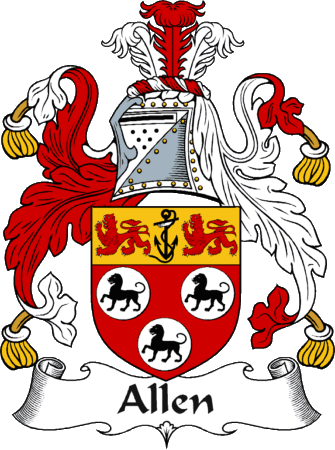 Allen Clan Coat of Arms