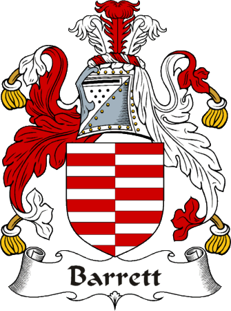 Barrett Clan Coat of Arms