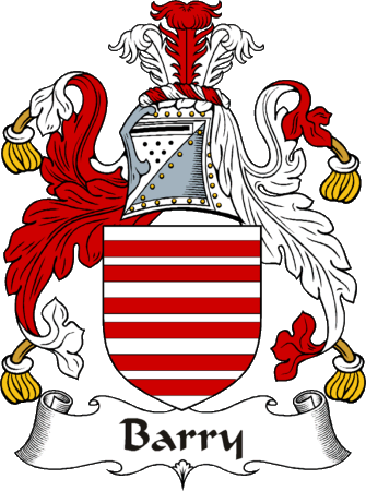 Barry Clan Coat of Arms