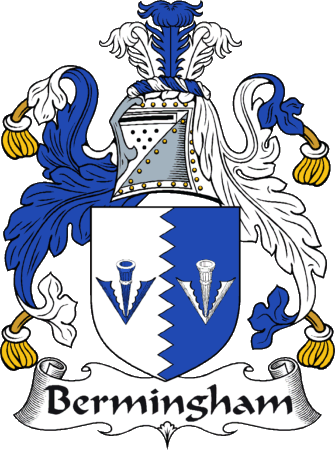 Bermingham Clan Coat of Arms