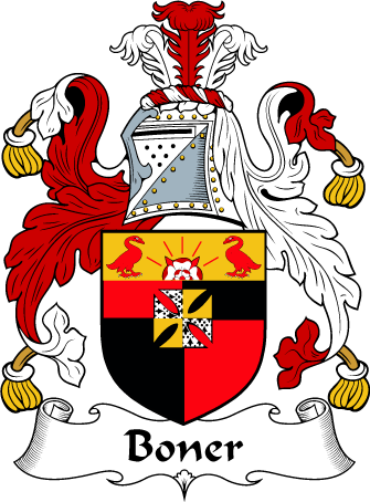 Boner Clan Coat of Arms