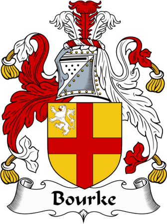 Bourke Clan Coat of Arms