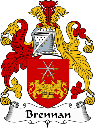Brennan Clan Coat of Arms