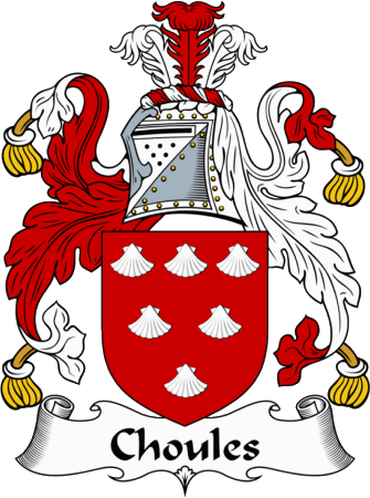 Choules Clan Coat of Arms