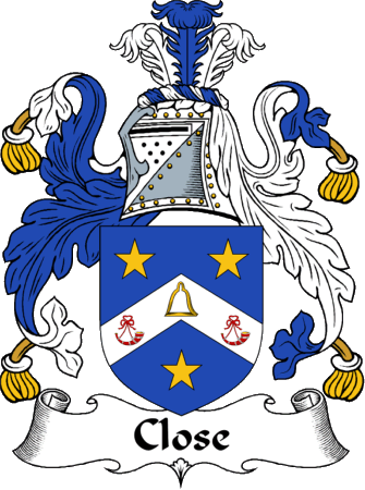 Close Clan Coat of Arms