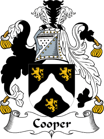 Cooper Clan Coat of Arms