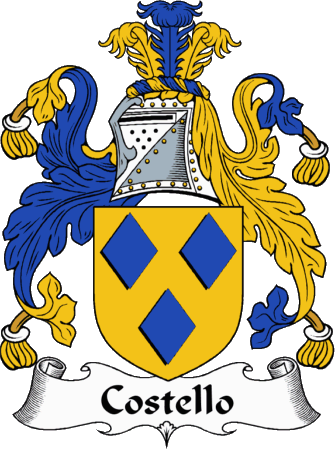 Costello Clan Coat of Arms