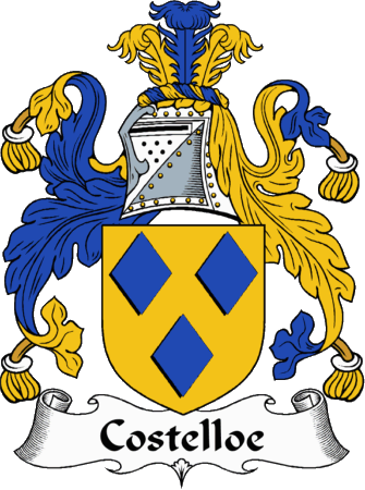 Costelloe Clan Coat of Arms