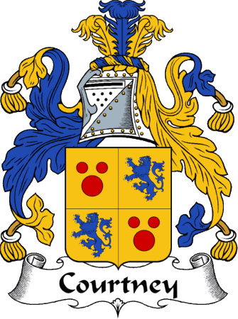 Courtney Clan Coat of Arms