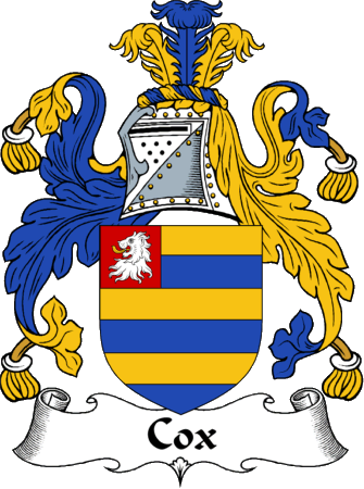 Cox Clan Coat of Arms