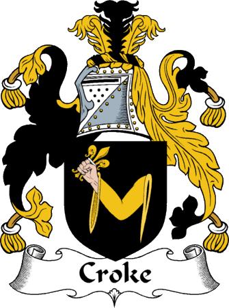 Croke Clan Coat of Arms