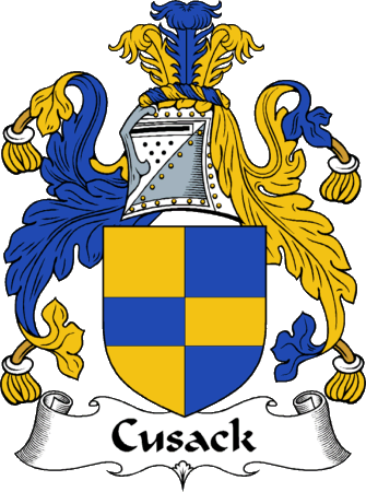 Cusack Clan Coat of Arms