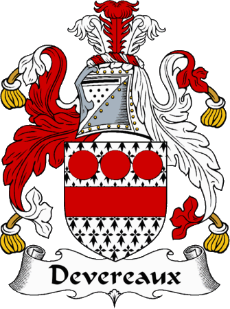 Devereaux Clan Coat of Arms