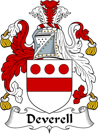 Deverell Clan Coat of Arms