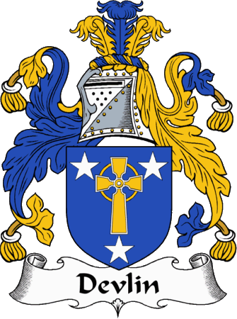 Devlin Clan Coat of Arms