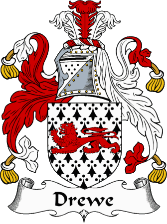 Drewe Clan Coat of Arms