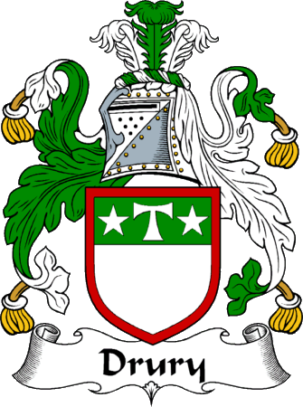 Drury Clan Coat of Arms
