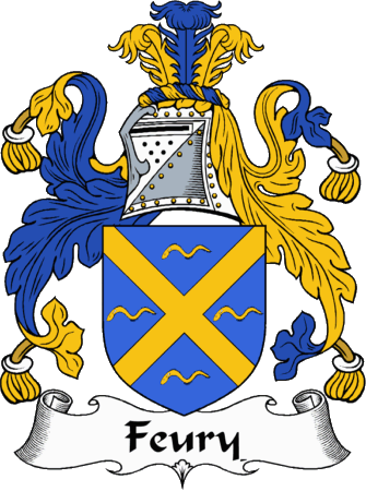 Feury Clan Coat of Arms