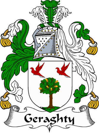 Geraghty Clan Coat of Arms