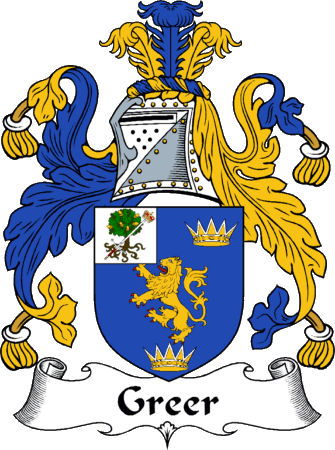 Greer Clan Coat of Arms