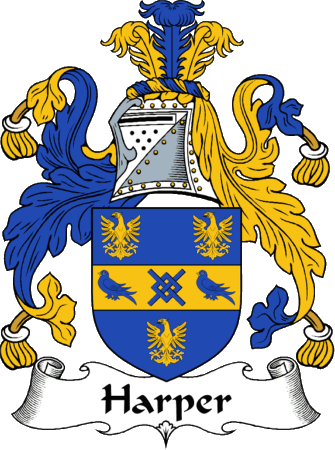Harper Clan Coat of Arms