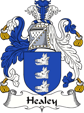 Healey Clan Coat of Arms
