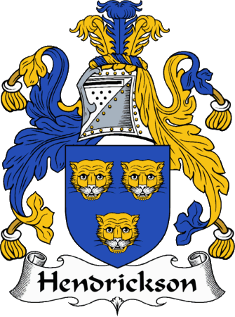Hendrickson Clan Coat of Arms