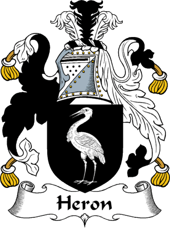 Heron Clan Coat of Arms