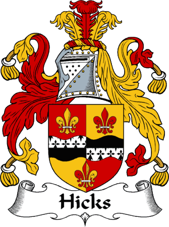 Hicks Clan Coat of Arms