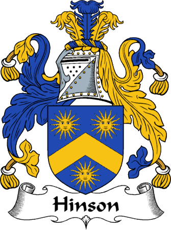 Hinson Clan Coat of Arms