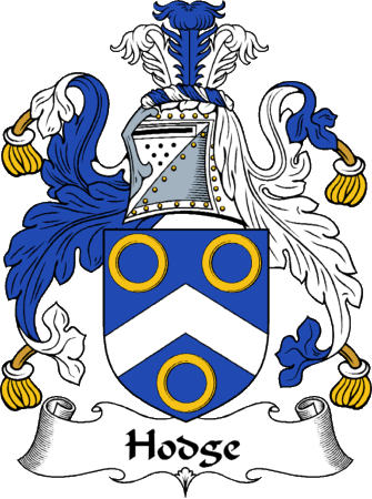 Hodge Clan Coat of Arms