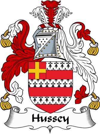 Hussey Clan Coat of Arms