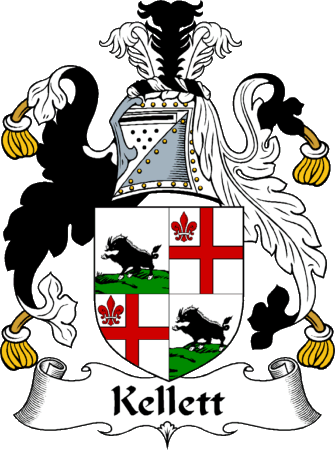 Kellett Clan Coat of Arms