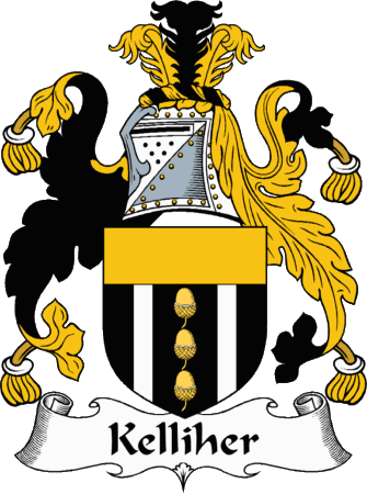 Kelliher Clan Coat of Arms