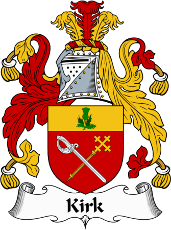 Kirk Clan Coat of Arms