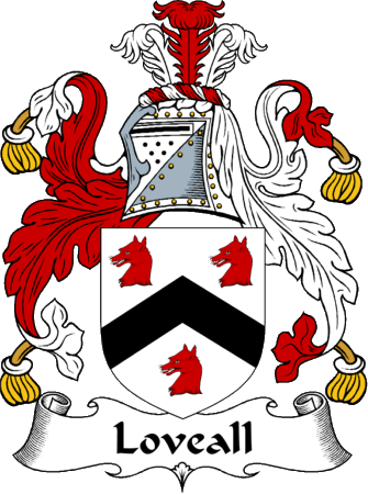 Loveall Clan Coat of Arms