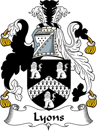 Lyons Clan Coat of Arms