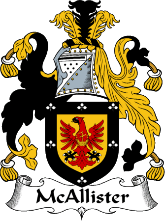 McAllister Clan Coat of Arms