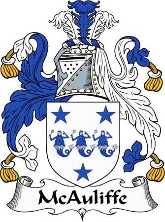 McAuliffe Clan Coat of Arms
