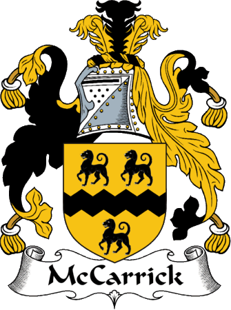 McCarrick Clan Coat of Arms