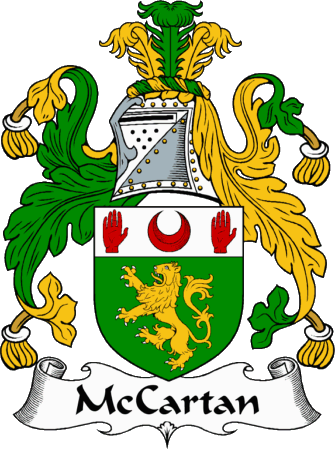 McCartan Clan Coat of Arms