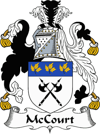 McCourt Clan Coat of Arms