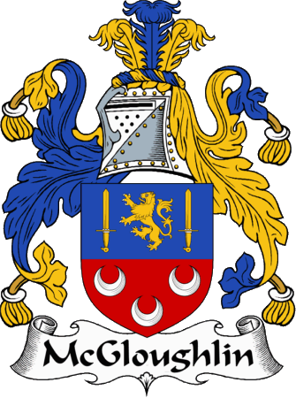 McGloughlin Clan Coat of Arms