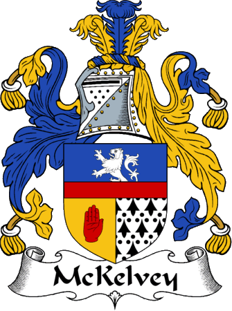 McKelvey Clan Coat of Arms