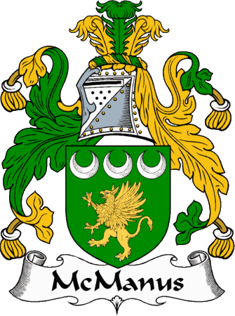 McManus Clan Coat of Arms