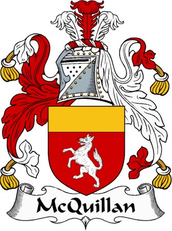 McQuillan Clan Coat of Arms