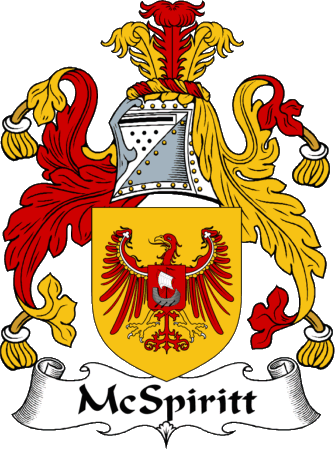 McSpiritt Clan Coat of Arms