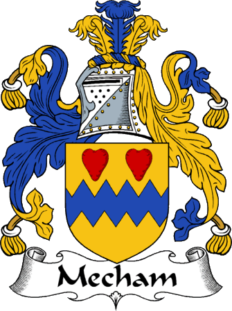 Mecham Clan Coat of Arms