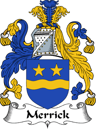 Merrick Clan Coat of Arms