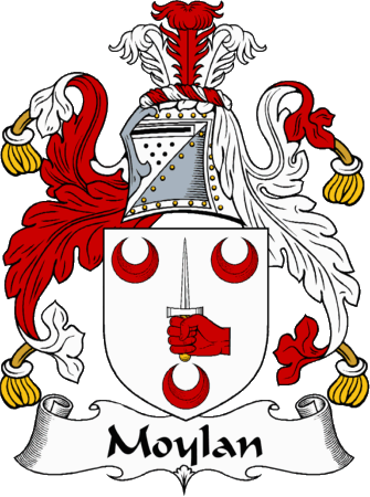 IrishGathering - The Moylan Clan Coat of Arms (Family Crest) and